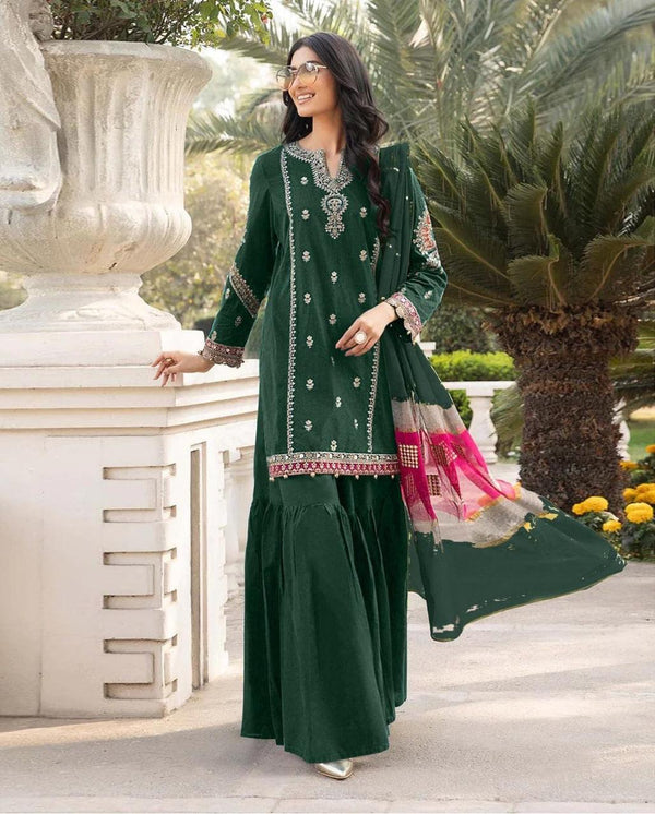 MARIA B LAWN 3 PIECE EMBRIODED