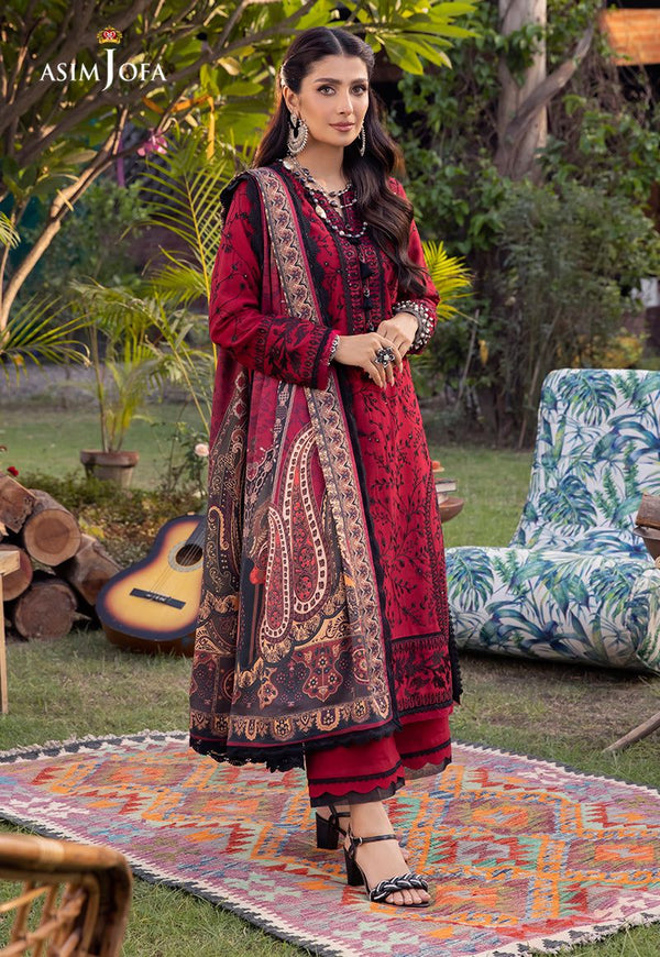 ASIM JOFA 3 PIECE EMBROIDED