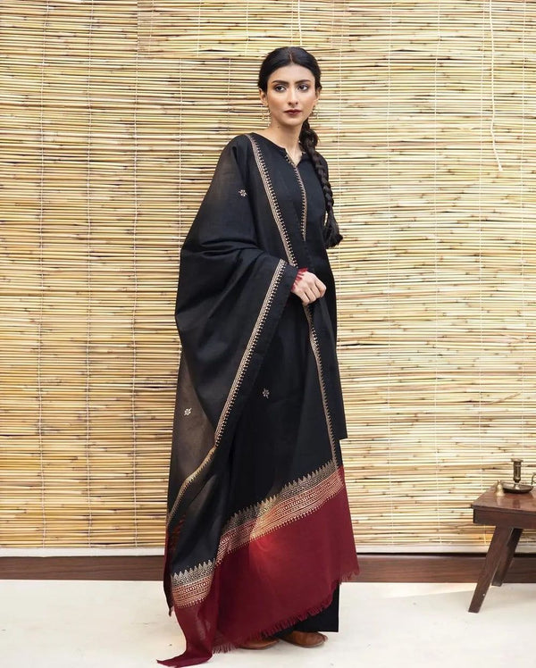 DHANAK 3 PIECE EMBRIODED