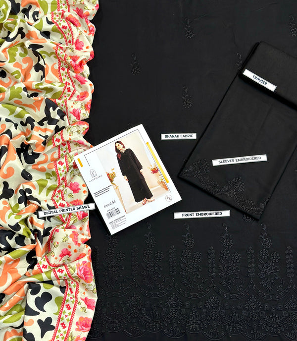 DHANAK 3 PIECE EMBRIODED